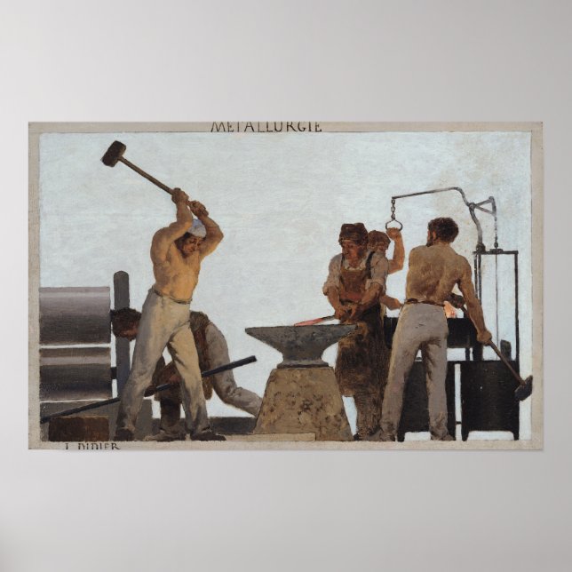 Metallurgie Poster (Vorne)