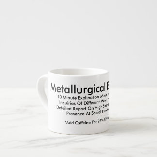 Metallurgische Technik-Tasse Espressotasse