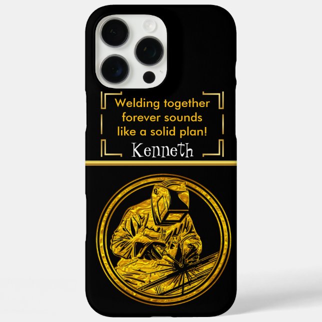 Metallverarbeitung Brillanz von Radiant Gold Case-Mate iPhone Hülle (Rückseite)