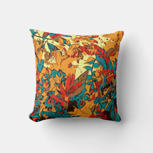 Metallwald Retro Electric Red Kissen