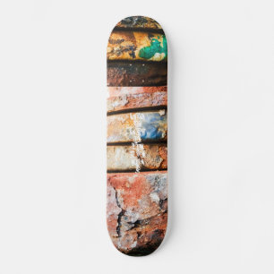 Metallwettlauf zum Kuchen Skateboard