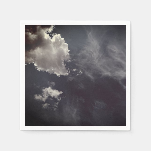 Metallwolke Serviette (Vorderseite)