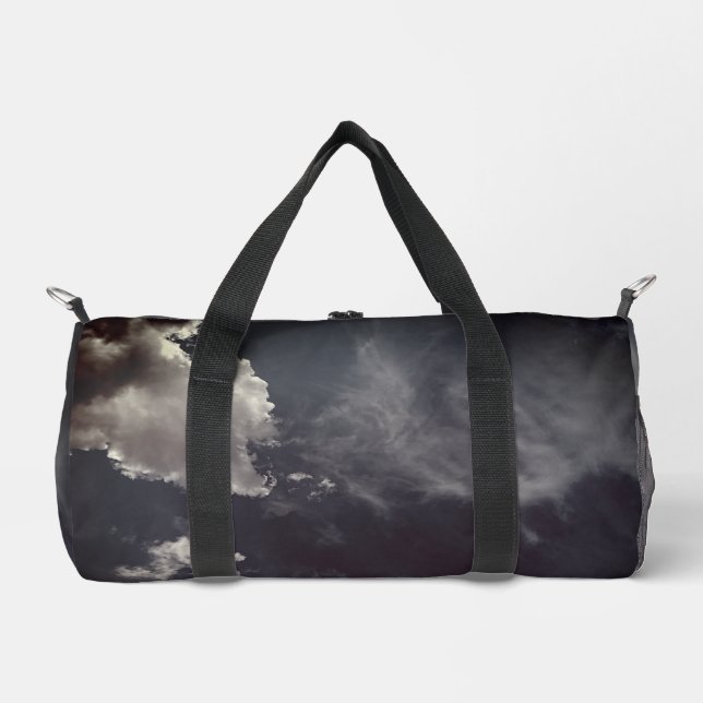 Metallwolken Duffle Bag (Vorderseite)