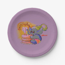 Metalphant Birthday Paper Plate (G)