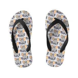 Metalphant Elephant Flip Flops - Multi-Image