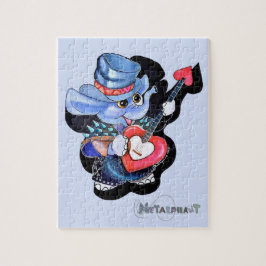 Metalphant Heart Guitar Puzzle