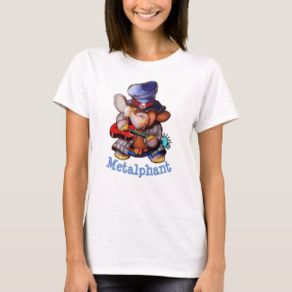 Metalphant mit dem grundlegenden T - Shirt der