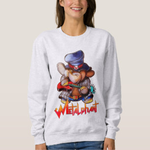Metalphant mit Guitar Women's Sweatshirt