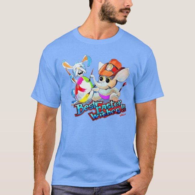 Metalphant Oster Adult (dunkle Farben) T - Shirt (Vorderseite)