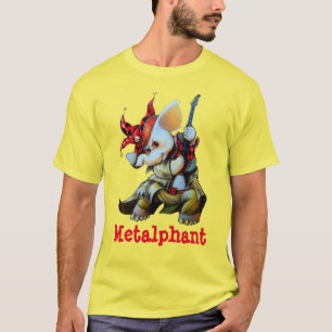 Metalphant Spaßvogel-Erwachsen-T - Shirt