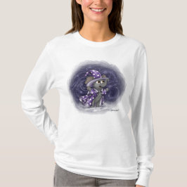 Metalphant Wilbur im Winter Women's Long Sleeve T-Shirt