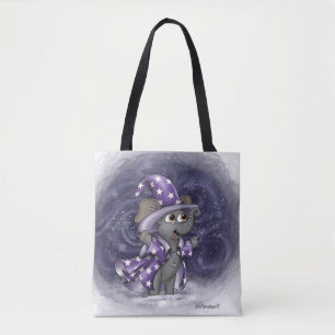 Metalphant Wilbur in der Winter-Tasche oder in der