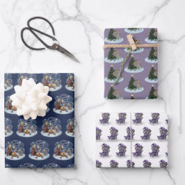 Metalphant Wilbur in Lights Wrapping Paper Sheets Geschenkpapier Set