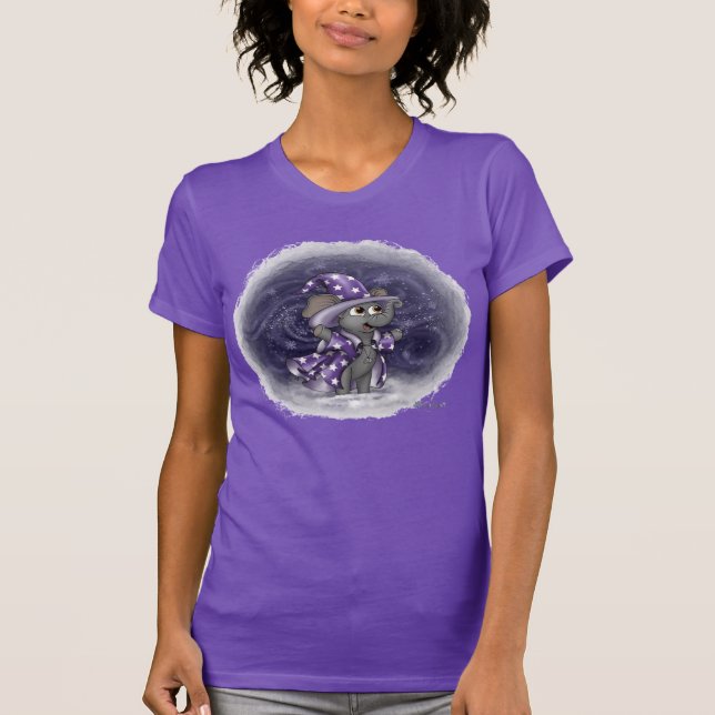 Metalphant Wilbur in Winter Women's Slim Fit T-Shirt (Vorderseite)