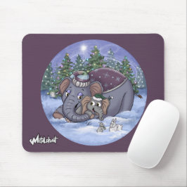 Metalphant Wilbur & Mom Mouse Pad Mousepad