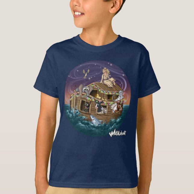 Metalphant Wilbur & Noah-ery's Ark Kid's T - Shirt (Vorderseite)