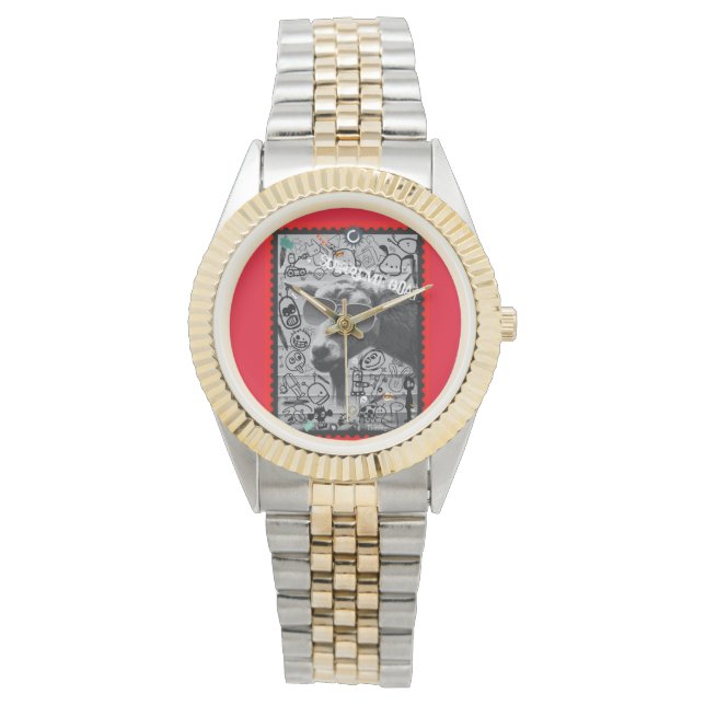 Metaluhr Armbanduhr (Vorderseite)