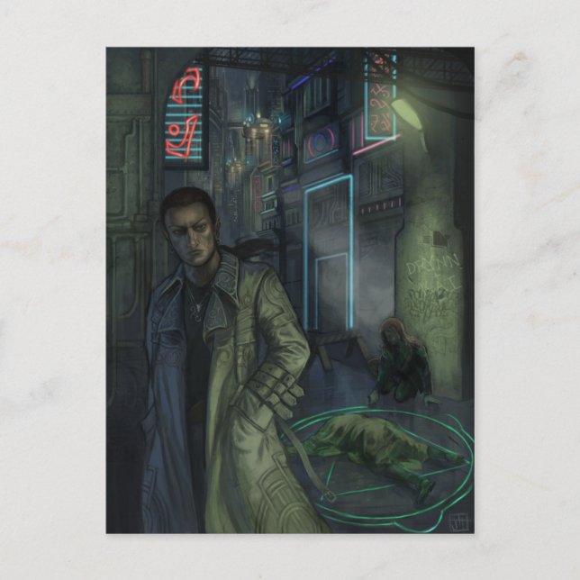 Metamor City Postcard Postkarte (Vorderseite)