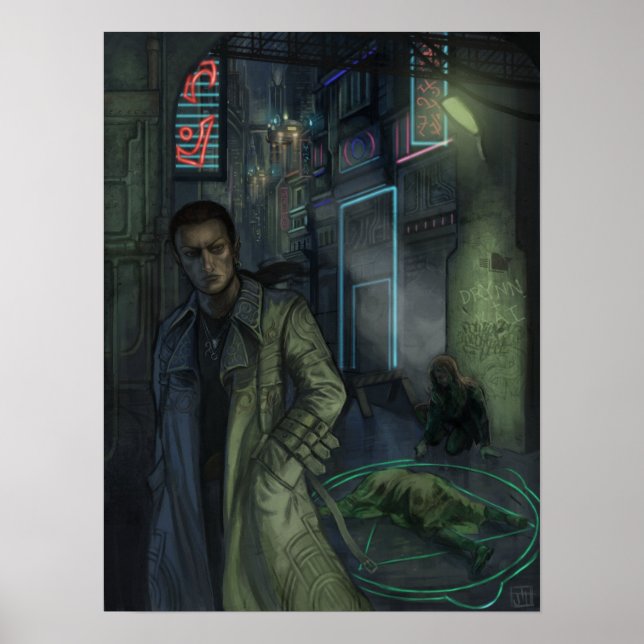 Metamor City: Szene des Verbrechens Poster (Vorne)