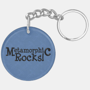 Metamorphe Steine! Akrylkette Schlüsselanhänger