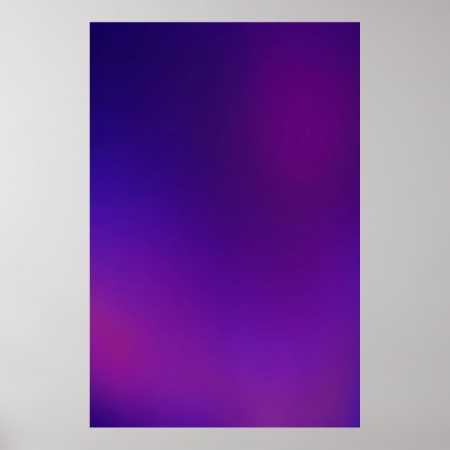 Metamorphose 1 Lila Blue Elegance Poster (Vorne)