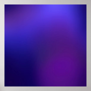 Metamorphose 2 Lila Blue Elegance Poster