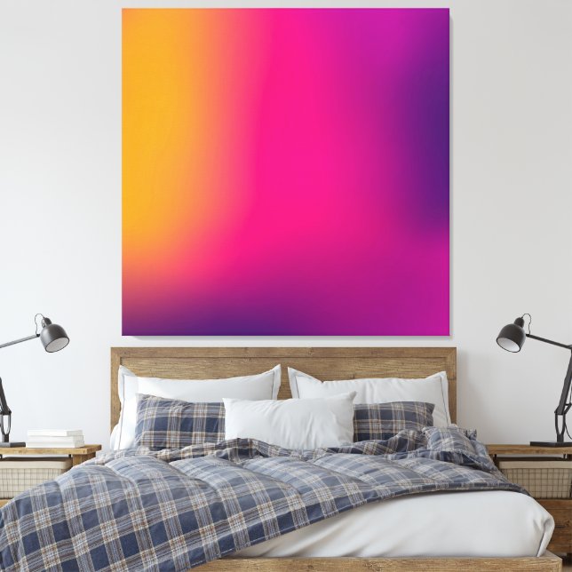 Metamorphose 3 Vivid Bliss Leinwanddruck (Insitu (Schlafzimmer))