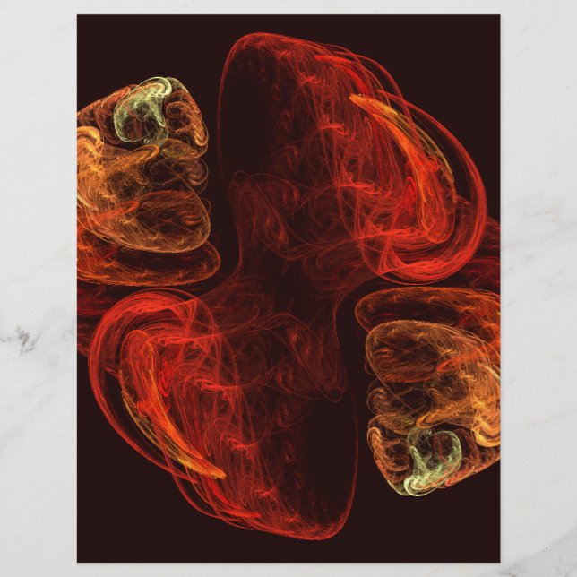 Metamorphose Abstrakt Art Flyer (Vorne)