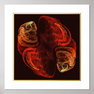 Metamorphose Abstrakt Art Foliendrucke