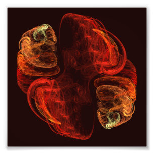 Metamorphose Abstrakt Art Foto Print