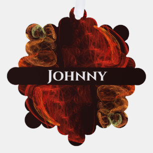 Metamorphose Abstrakt Art Ornament Karte