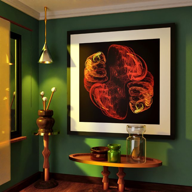 Metamorphose Abstrakt Art Poster (Metamorphosis Abstract Art Poster)