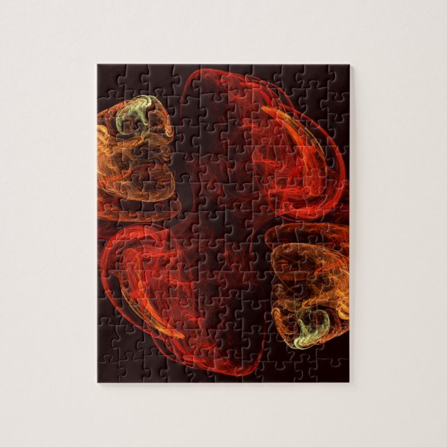 Metamorphose Abstrakt Art Puzzle (Vertikal)