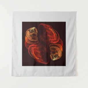 Metamorphose Abstrakt Art Wandteppich