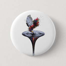 Metamorphose Inspiriertes persönliches Wachstumsde Button