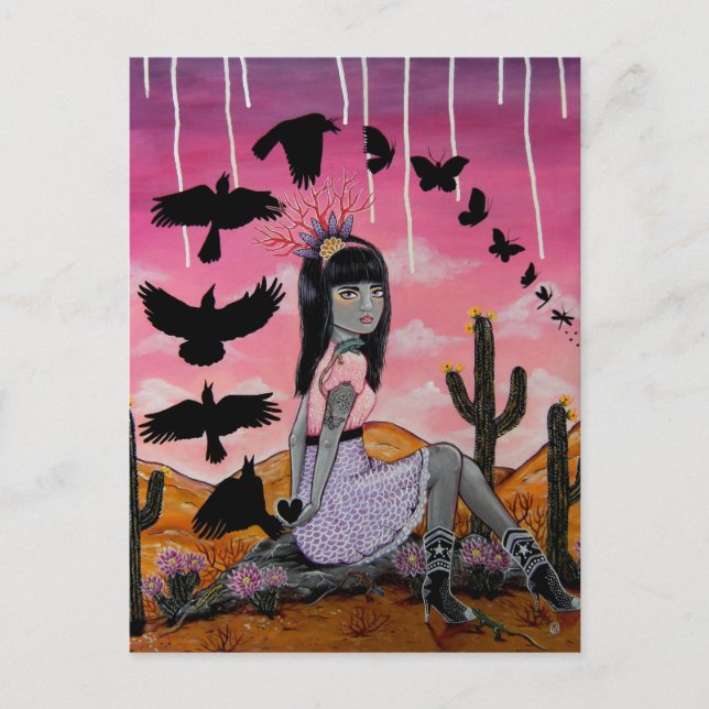 Metamorphose Postkarte (Vorderseite)