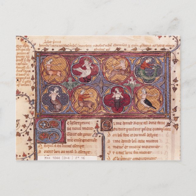 Metamorphosen von Ovid Moralize Postkarte (Vorderseite)