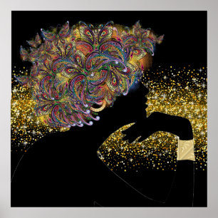 METAMORPHOSIS SchmetterlingsLady Poster