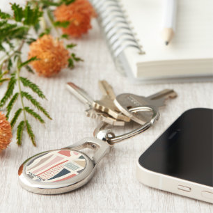 Metapher_16_a Farbe des Delight Metalls Schlüsselanhänger