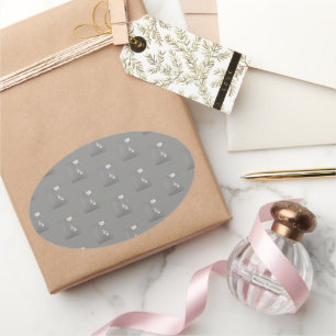 metapher_4_switch auf Oval-Aufkleber für das glück Ovaler Aufkleber