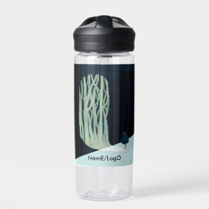 Metapher_7_ein Mädchen im Wald Trinkflasche