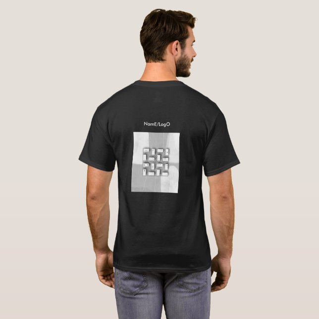 metapher_9_hide und search T - Shirt (Schwarz voll)
