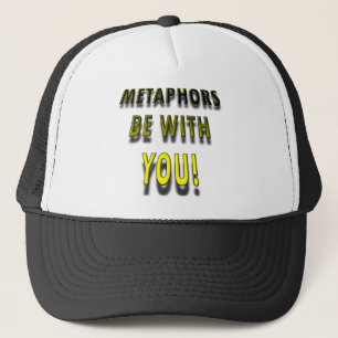 Metaphern sind mit einem lustigen Ball Cap Trucker Truckerkappe