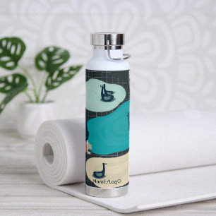 metaphor_17_a girl in the tarn trinkflasche