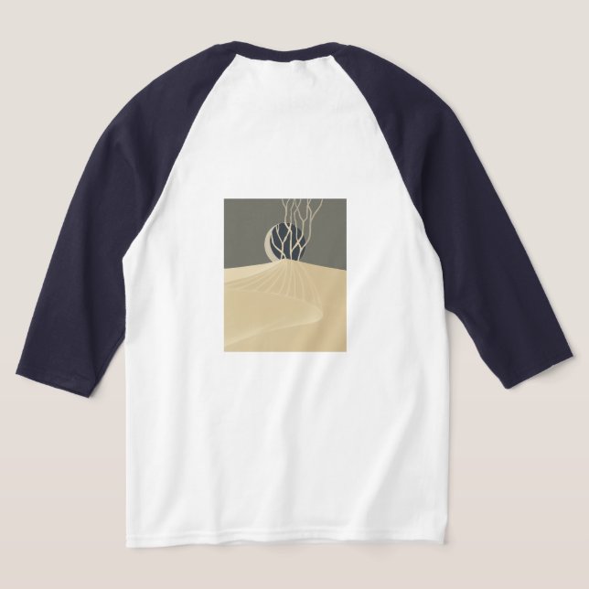 metaphor_20_a mondlit hill_1 T - Shirt (AblageHinten)