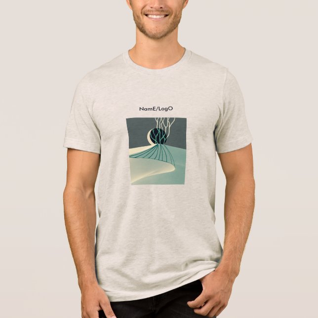 metaphor_21_a mondlit hill_2 T - Shirt (Vorderseite)