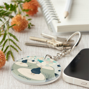 metaphor_22_a girl im Traum Acryl Schlüsselanhänger