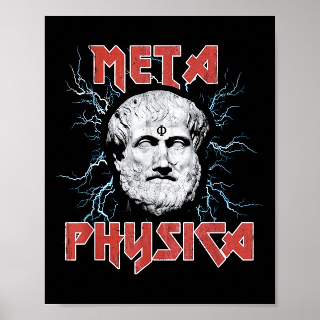 Metaphysik Aristoteles Metaphysik Frühgriechischer Poster (Vorne)