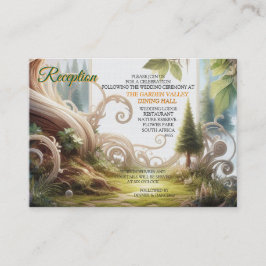 Metaphysische zeitlose spirituelle Fantasy Themes Begleitkarte