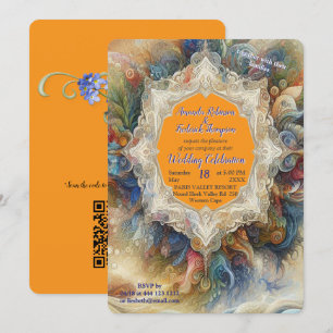 Metaphysische zeitlose spirituelle Fantasy Themes Einladung